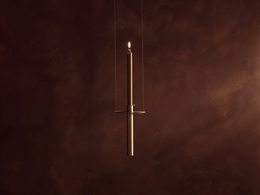 CandleLight. contemporary pendant light by KAIA, designed by Sebatian Hepting