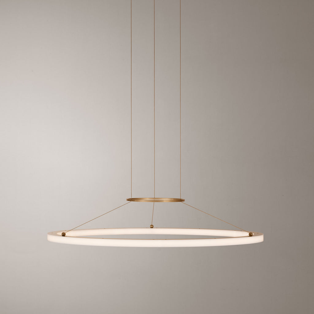 RIO IN AND OUT SUSPENSION - sweeping circle light by Kaia