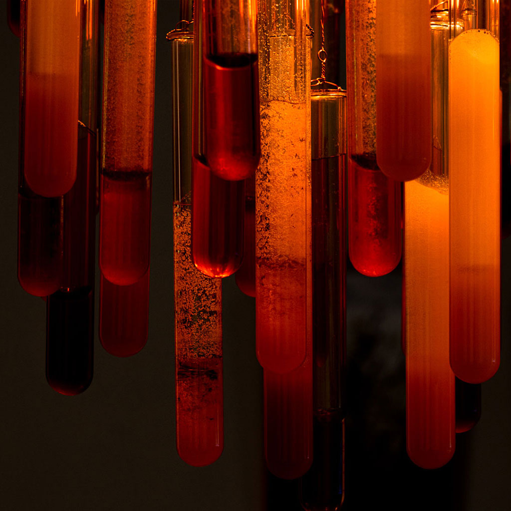 modern-glass-art-installation-HIVE- by-Maximilian-pruefer-and-kaia