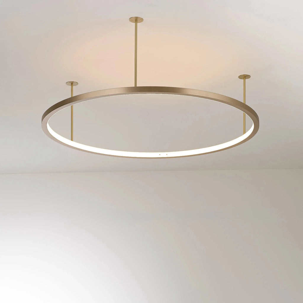 ring ceiling light in brass RIO IN CEILING LIGHT by KAIA