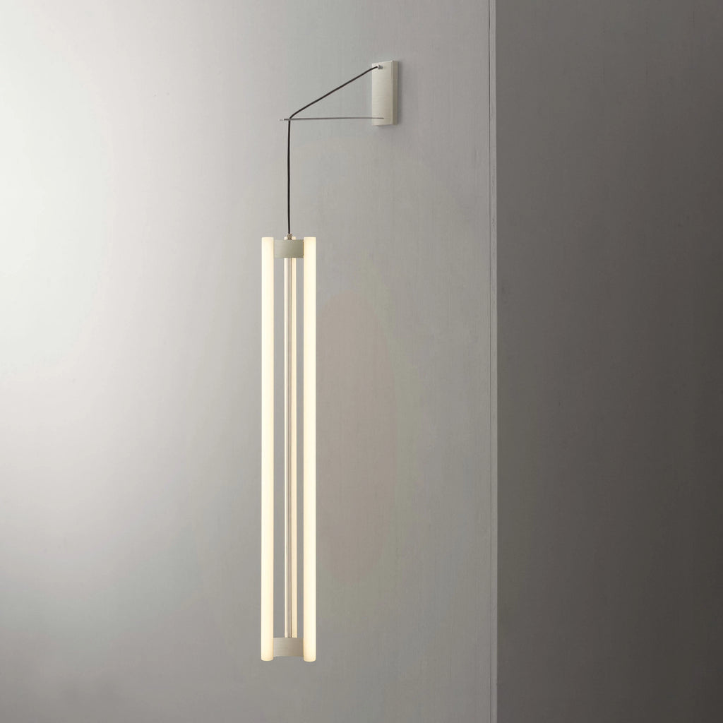 solid brass wall light bracket LIA suspension detail by KAIA